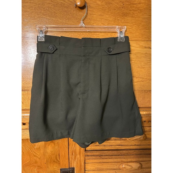 Banana Republic Pants - Banana Republic Womens 5" High Rise Pleated Paperbag Shorts Size 6 NEW Preppy